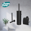 FugaFlow Efficiente Acces Toiletset - driedelig - mat zwart - SW1125824