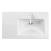 Duravit Me by starck meubelwastafel met 1 kraangat 83 x 49 cm wit SW228009