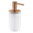 GROHE Selection zeepdispenser glas 130ml brushed warm sunset SW444101