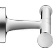 Duravit Starck T Toiletrolhouder - dubbel - zonder klep - chroom SW297077