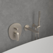 Villeroy & Boch Antao Eengreeps inbouwkraan - Matt Brushed Nickel (RVS) SW974289