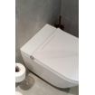 Royal plaza Juglans Douche WC Randloos met fohn en ladydouche Glans Wit SW717827