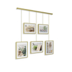 Umbra Exhibit fotolijst 79x70x3cm staal goud mat SW539594