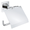 Grohe Start Cube closetrolhouder - met klep - chroom SW878203