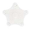 Umbra Starfish haarfilter 15x15x1cm Rubber Wit SW539220