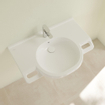 Villeroy & Boch O.novo Vita wastafel Vita met 1 kraangat met overloop 80x55cm wit 1025045