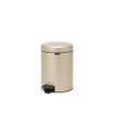Brabantia NewIcon Pedaalemmer - 3 liter - kunststof binnenemmer - Champagne SW538277