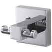 Haceka Mezzo Handdoekhaak - vierkant - dubbel - chroom SW653977