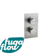 FugaFlow Eccelente Sobrado Badkamer Thermostatische Inbouwkraan - inbouwdeel - geborsteld rvs PVD SW1123337