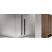 Vasco Bryce Mono designradiator aluminium verticaal 2200x150mm 696W - aansluiting 0066 wit structuur (S600) SW237099