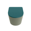 MONDIAZ LAVIE wandclosetpack - 36x53cm - diepspoel - rimless - Army (groen) - softclose - quick-release - toiletzitting - Smag (blauw) SW1208710