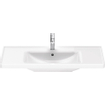 Duravit D-Neo wastafel 100.5x48x17cm 1 kraangat rechthoek Keramiek Wit SW640384