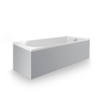 Duravit D-Neo bad 160x70x48.5cm 130liter Wit Hoogglans SW640451