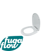 FugaFlow Efficiente Acces Closetzitting - quickrelease - softclose - Duroplast - 43.7x36.1x6.1cm - wit glanzend SW1123448