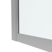 Saniclass Kay douchecabine 100x100x185cm vierkant chroom profiel en helder glas SW1212