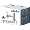 Duravit Starck T Handdoekhaak - dubbel - rond - zwart mat SW297089