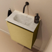 MONDIAZ TURE-DLUX 40cm toiletmeubel Oro. EDEN wastafel Opalo positie midden. Zonder kraangat. SW1104430