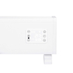 Eurom Alutherm Convectorkachel - 145x21cm - IP24 - 2500watt - wifi - vloer/wand- Horizontaal - metaal wit mat SW999862