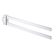 GROHE Selection 2-lids handdoekhouder 40cm draaibaar chroom SW444528