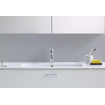 Duravit Me by starck wastafel 123x49cm 1 kraangat met overloop wit SW84172