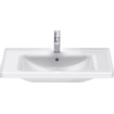Duravit D-Neo wastafel 80x48x16.5cm 1 kraangat rechthoek Keramiek Wit SW640432