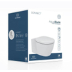 Ideal Standard Connect wandclosetpack diepspoel AquaBlade spoelrandloos 36.6x54.5cm met softclose zitting Wit SW642523