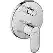 Hansgrohe Vernis afdekset badkraan met hendel chroom SW651666