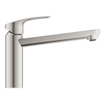 GROHE Eurosmart Keukenkraan - draaibare uitloop - rvs look SW536425