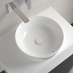 Villeroy & Boch Architectura waskom 45x45x15.5cm Rond met overloopgat Wit Alpin glans Ceramic SW762317
