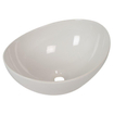 Plieger Scale keramische opbouw waskom ovaal 40.6x32.2x18.2 wit 4338162