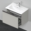 Duravit D-Neo wastafelonderkast 61x44x37.2cm 1 lade Betongrijs Mat SW640718