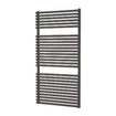 Plieger Florian Nxt M designradiator enkel horizontaal met middenaansluiting 1406x600mm 881W mat zwart SW224508