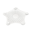 Umbra Starfish haarfilter 15x15x1cm Rubber Wit SW539220