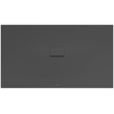 Villeroy & Boch Squaro infinity douchebak 160x90x4cm antraciet SW29358
