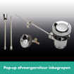 Hansgrohe Logis wastafelkraan 121 met waste chroom SW651360