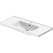 Duravit D-Neo wastafel 100.5x48x17cm 1 kraangat rechthoek Keramiek Wit SW640384