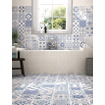 SAMPLE Realonda Cerámica Vloer- en wandtegel Skyros Blanco decor Vintage Mat Multi SW736441