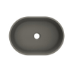 Arcqua Case waskom - ovaal - 40x28cm - mat quartz grijs SW1209141