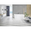 Cifre Ceramica Neutra wand- en vloertegel - 30x60cm - 9mm - Rechthoek - Betonlook - Wit mat SW359723
