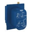 GROHE Eurosmart Cosmopolitan E inbouwbox v. infrarood opbouwsets m. stopkraan t.b.v. voorgemengd of koud water SW439122