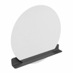 Mondiaz SPOT Badkamerspiegel - rond 100cm - spiegelplanchet - kleur Dark Grey SW1235518
