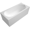 Villeroy & Boch Oberon kunststof bad quaryl rechthoekig 180x80x47cm incl. poten mat wit SW453788