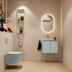 MONDIAZ TURE-DLUX 60cm toiletmeubel Greey. EDEN wastafel Ostra positie links. Zonder kraangat. SW1104884