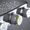 GROHE Euphoria smartcontrol Regendoucheset Opbouw- hoofddouche 31cm - handdouche rond - chroom OUTLETSTORE STORE31954