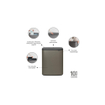 Brabantia Bo Touch Bin Afvalbak - 2x30 liter - 2 kunststof binnenemmers - platinum SW1105236