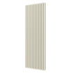 Plieger Siena designradiator verticaal dubbel 1800x606mm 2030W wit structuur 7253151