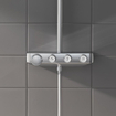 GROHE Euphoria smartcontrol Regendoucheset Opbouw - hoofddouche vierkant 31cm - handdouche staaf - chroom SW209453