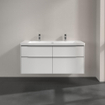 Villeroy & Boch Subway 3.0 wastafelonderkast 127.2x57.9cm 4 lades Brilliant white SW641672