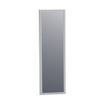 BRAUER Onyx spiegel - 25x80cm - rechthoekig - aluminium-kleurig geborsteld frame SW353737