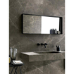 Fap Ceramiche wand- en vloertegel - 60x60cm - 9mm - Vierkant - gerectificeerd - Marmerlook - Bruin/grijs mat SW542652